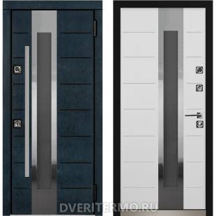 Уличная дверь термо Брисбен с окном для коттеджей Уличная дверь термо Брисбен с окном для коттеджей