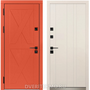 Уличная термодверь Прованс эмаль по RAL Уличная термодверь Прованс эмаль по RAL