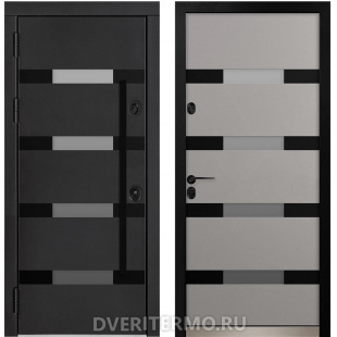 Уличная термодверь Бохус с окном Уличная термодверь Бохус с окном