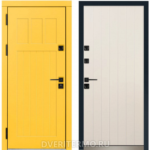 Уличная термодверь Вестерн эмаль по RAL Уличная термодверь Вестерн эмаль по RAL