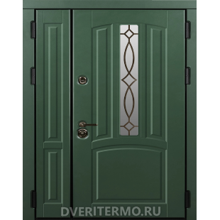 Парадная темодверь Челси с окном для дома Парадная темодверь Челси с окном для дома